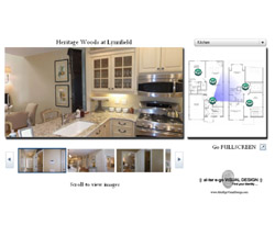 Click for a model home Virtual Tour with RADAR Hotspots